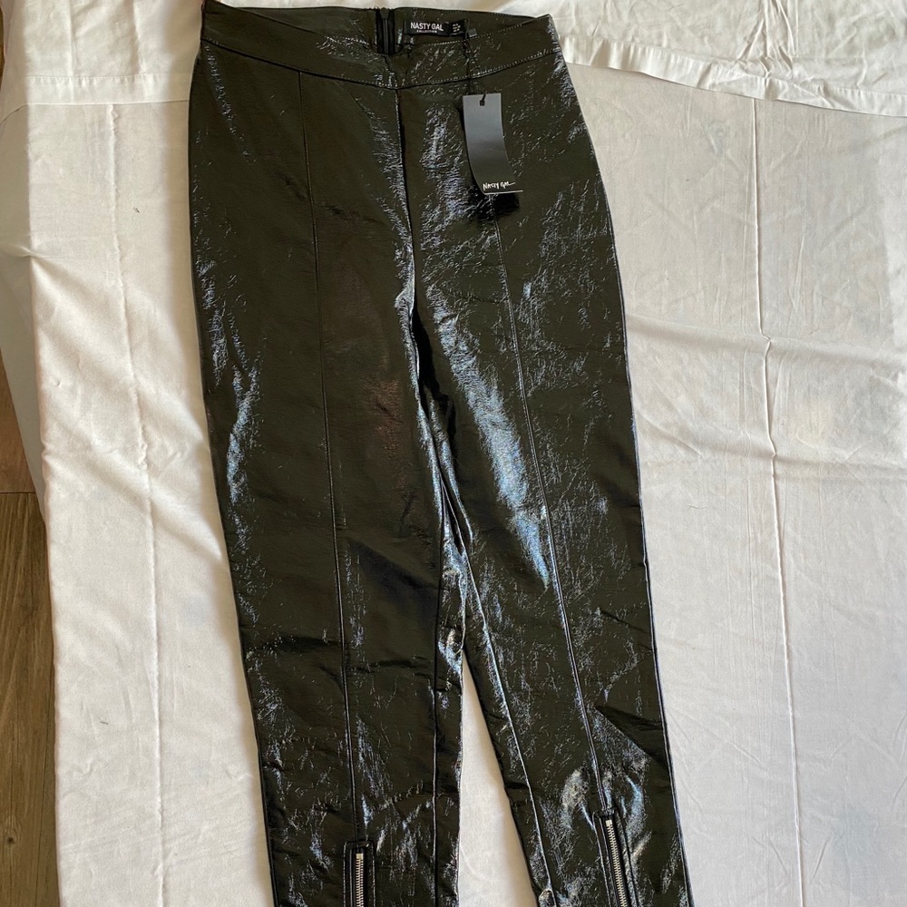 Black Leather Pants